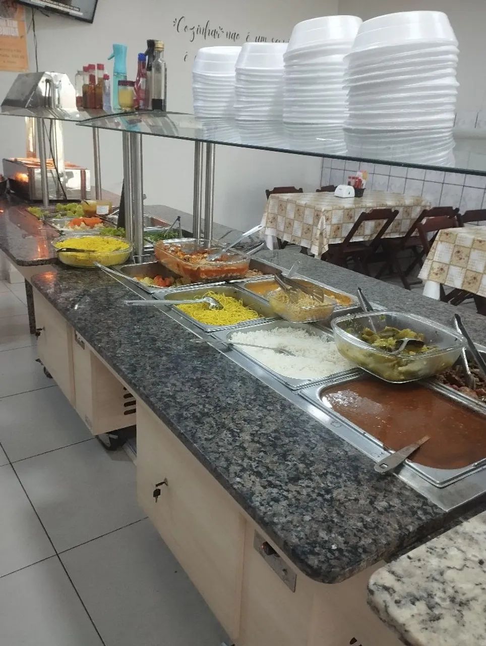 Vendo buffet quente para restaurante 