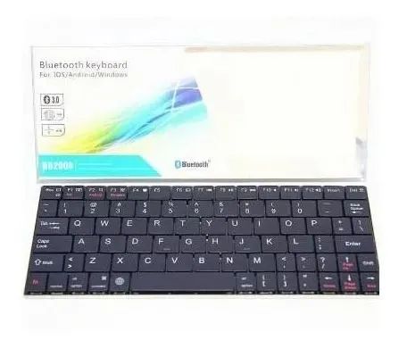 Teclado Bluetooth Bateria Recarregável Pc Android Ios