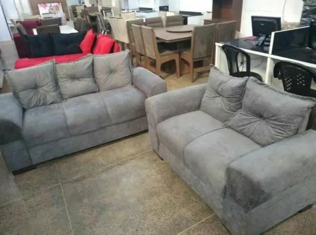 Conjunto De Sofá 2 e 3 Lugares Milena Novo - Foto 4