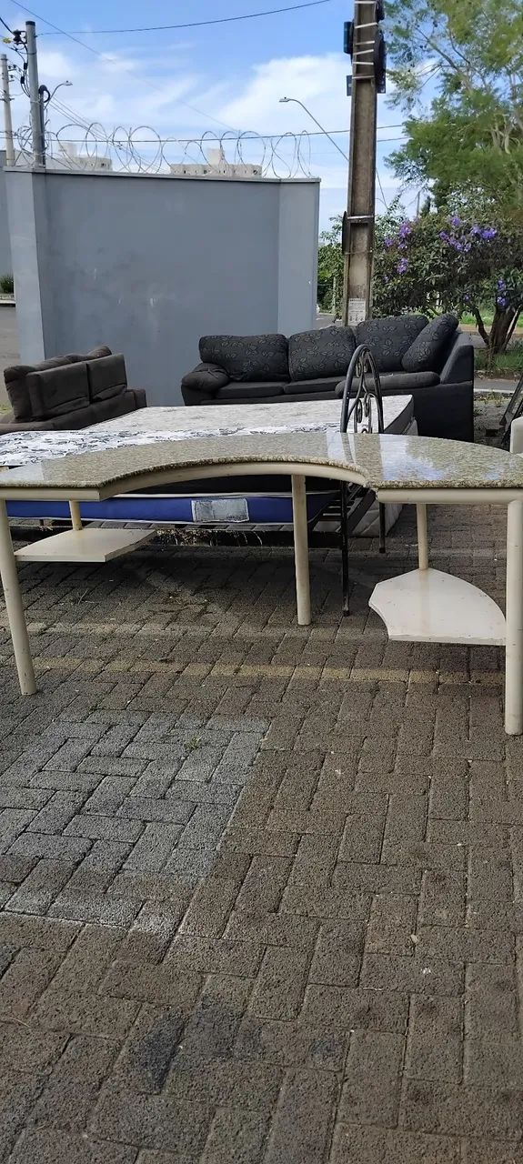 Mesa escrivaninha USADA ENTREGA dentro de Uberlândia MG  - Foto 3