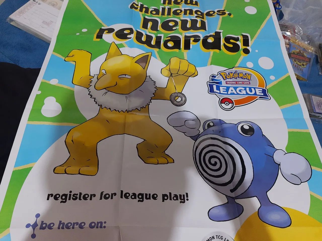Poster antigo pokémon league - Foto 3