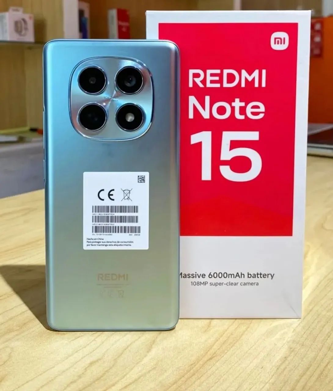 Xiaomi Note 15 256GB 8GB -- Redmi Note Original com Garantia