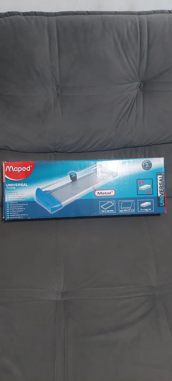 Refiladora Maped Universal T4406<br>Guilhotina Refiladora A-4 P/6Folhas<br>01 - Foto 4