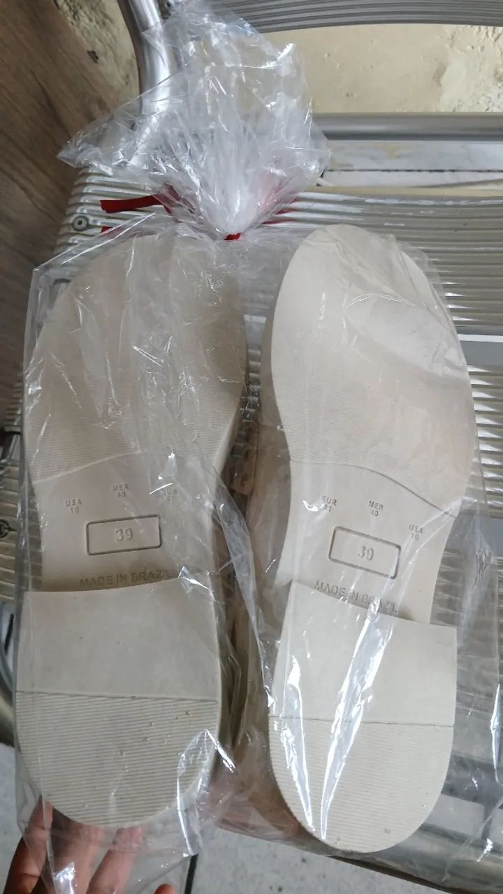 Sapato bege mocassim - Foto 4