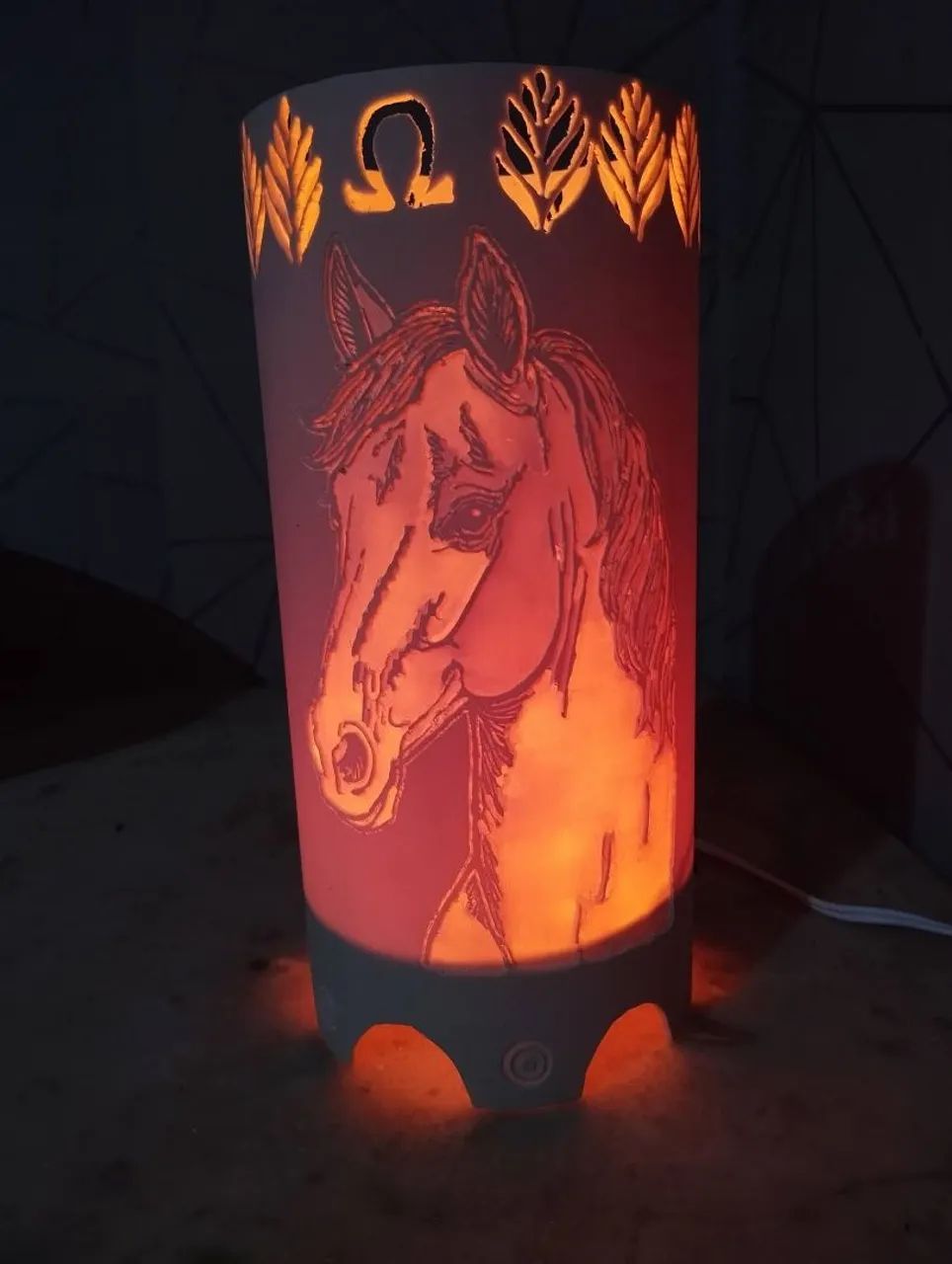 LUMINÁRIA DE PVC TEMA AGRONEGÓCIO 