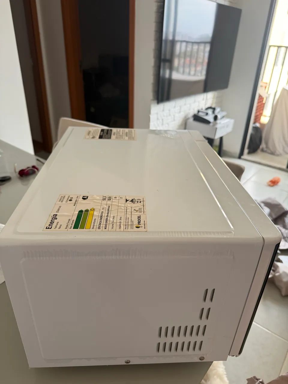 Micro-ondas LG 30L Branco - 220V - Foto 4