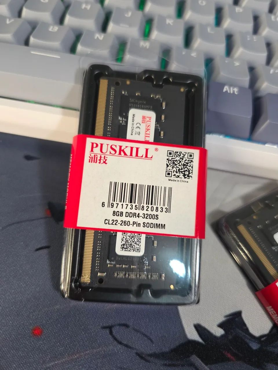 MEMORIA RAM DDR4 NOTEBOOK 8GB 3200MHZ