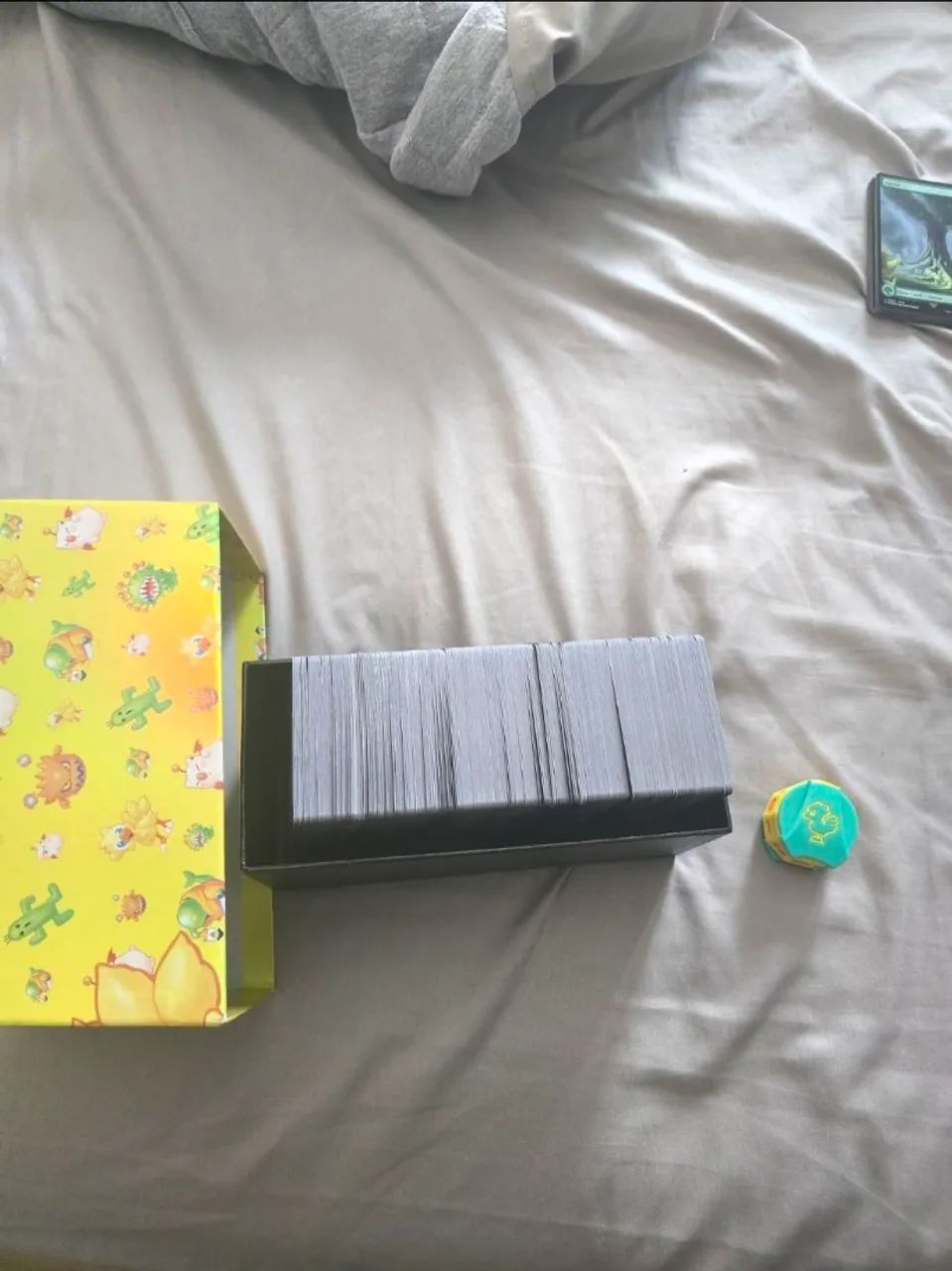 Combo Chocobo Bundle 500 Cartas + Marcador + Caixa do bundle - Foto 2