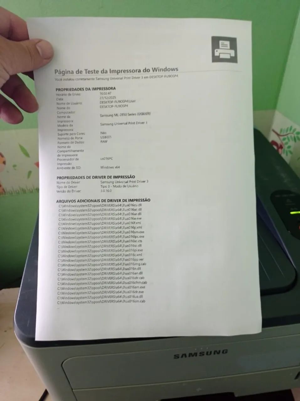 Impressora Laser - ML 2851ND - USB e rede - Alta Performance e Economia - Foto 3