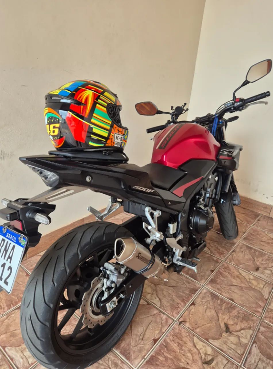CB500f 2021 ABS - Vermelha