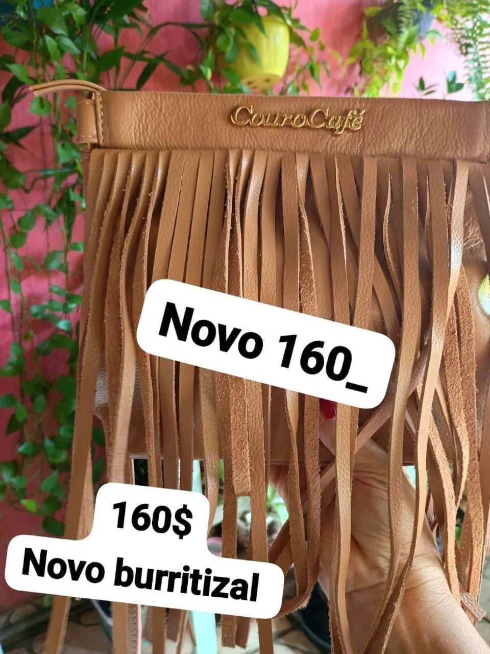 Bolsa de couro nova  - Foto 3