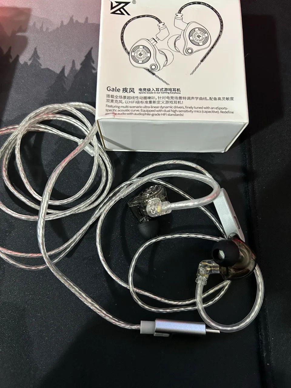 Fone de ouvido KZ GALE com DSP USB-C - Foto 4
