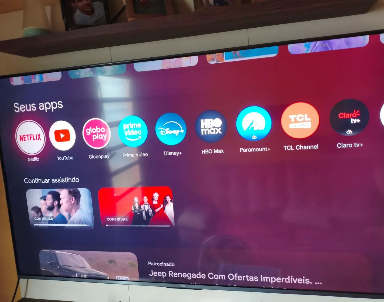 Tv TCL C6k 55 polegadas - Foto 3
