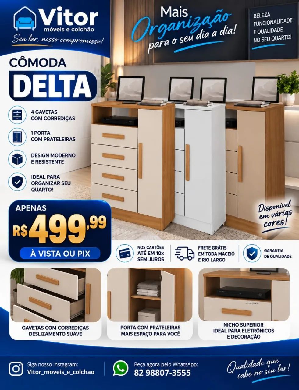 OFERTAS DE CÔMODA 
