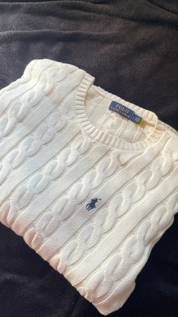 Polo ralph Lauren suéter Bege