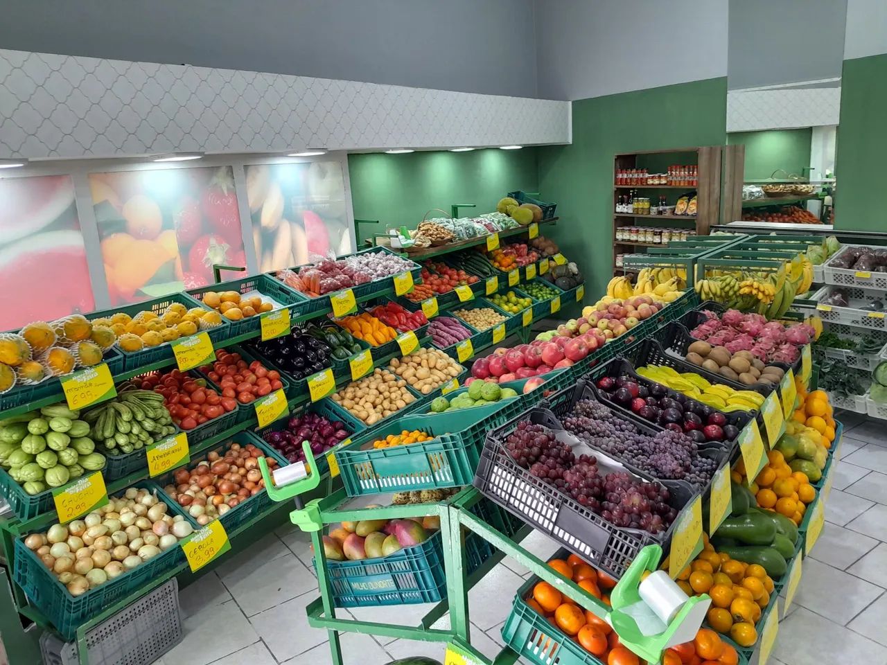 Bancas para Hortifruti 