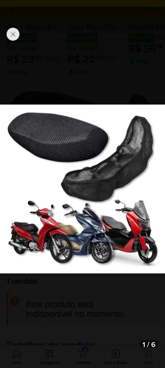 Capa térmica moto também G - Foto 5