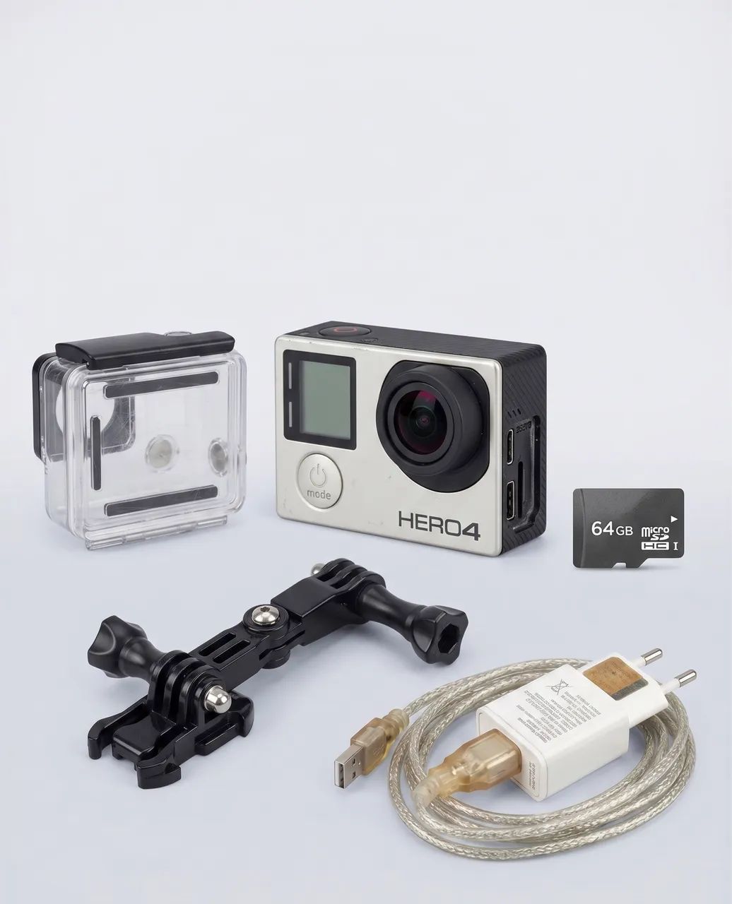 Vendo Gopro Hero4 silver completa, em ótimo estado e funcionando normalmente.  - Foto 3