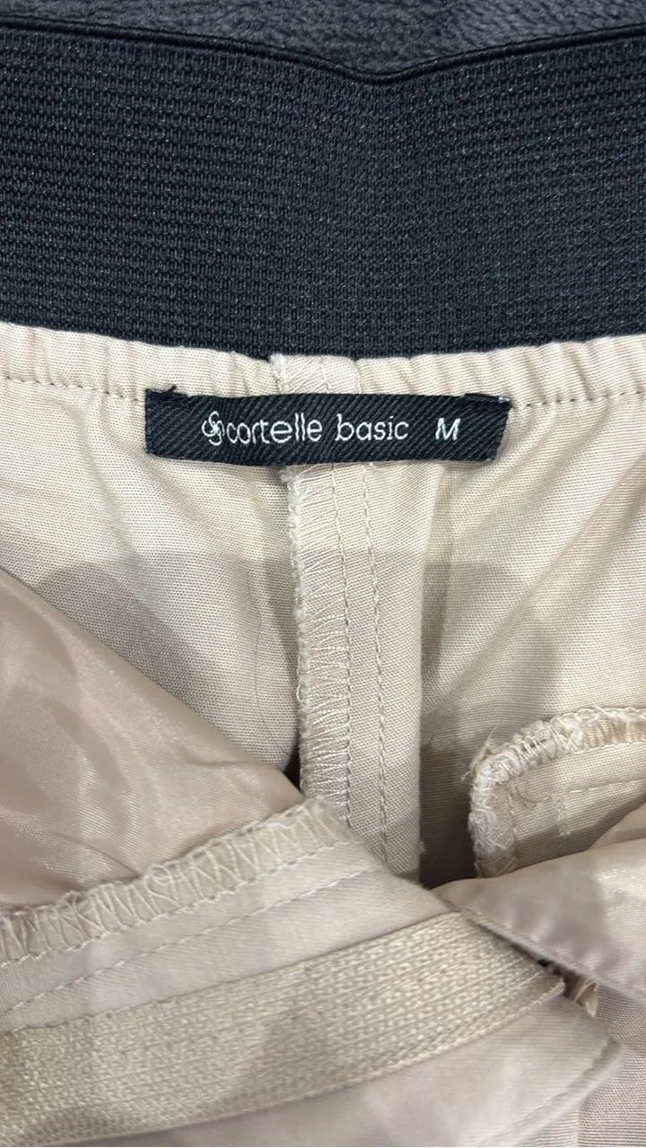CALÇA CORTELLE BASIC ORIGINAL | TAM M 38/40 | Cigarrete Bege R$110 - Foto 2