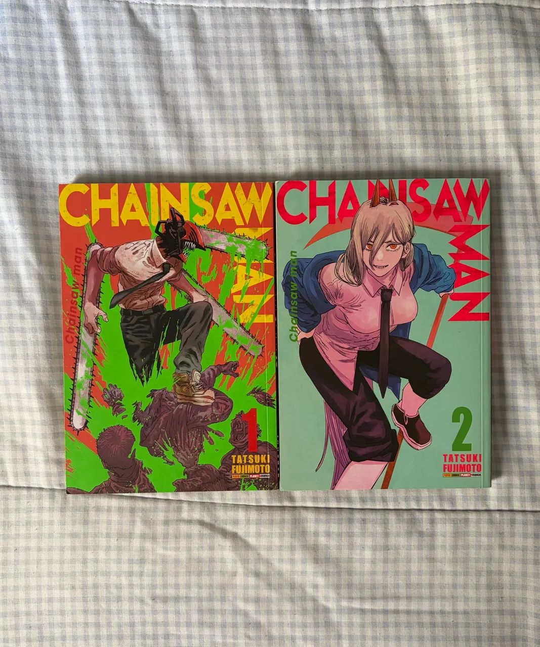 mangás chainsow man volumes 1 e 2