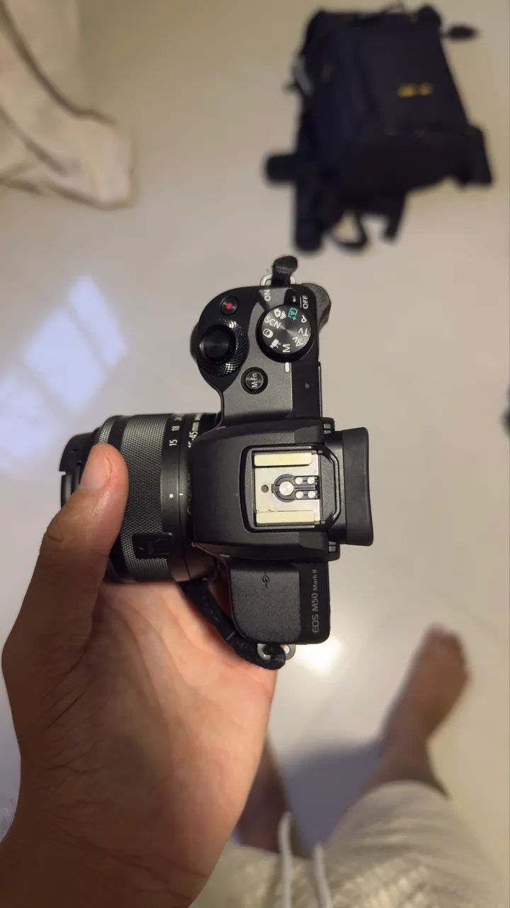 Cânon M50 Mark ii + adaptador viltrox  - Foto 2