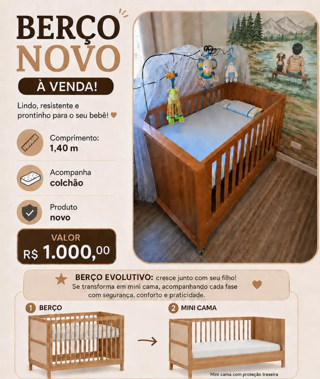 Berço novo 