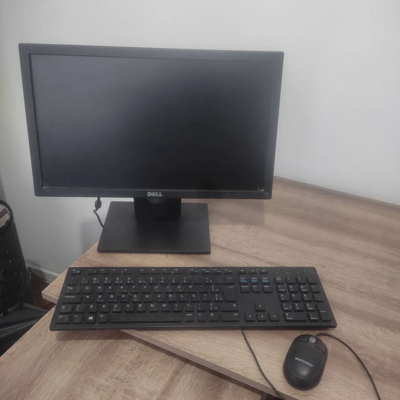 Monitor e teclado Dell 