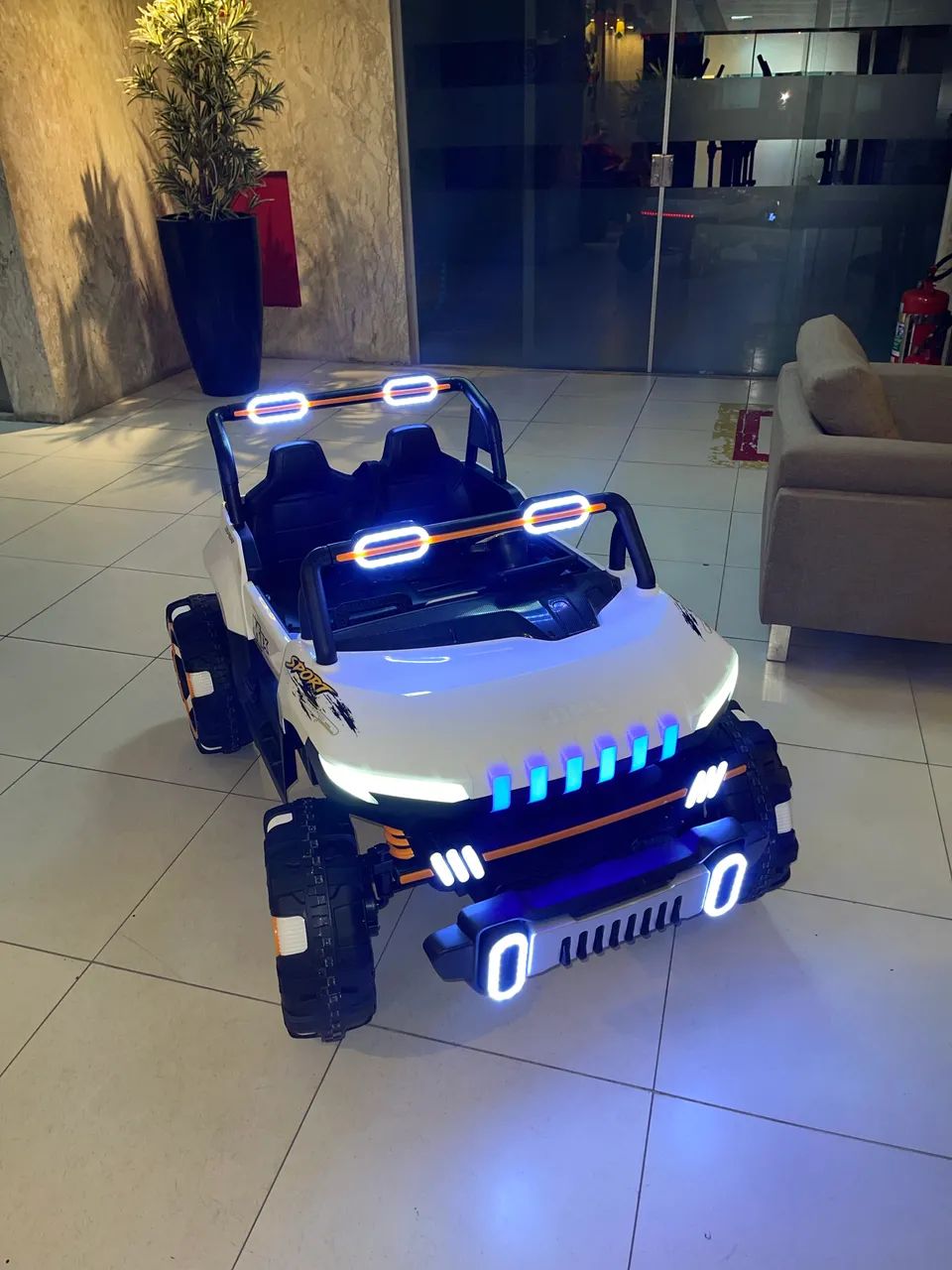 Jeep eletrico infantil 4x4 - Foto 3