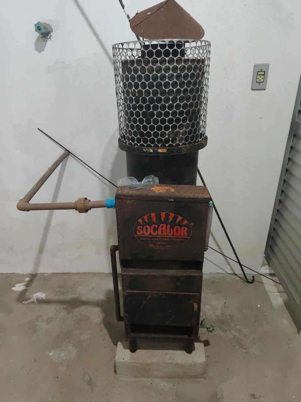Aquecedor de sauna usado Socalor