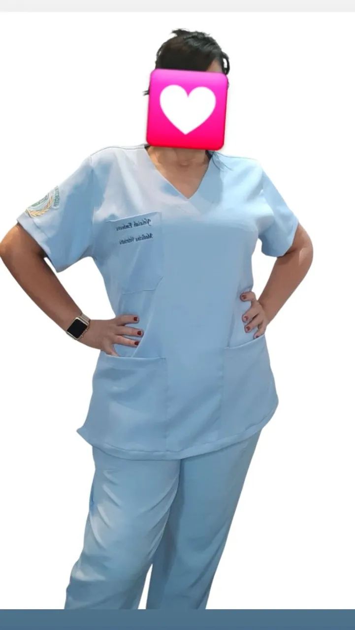 Scrub cirurgico privativo hospitalar 