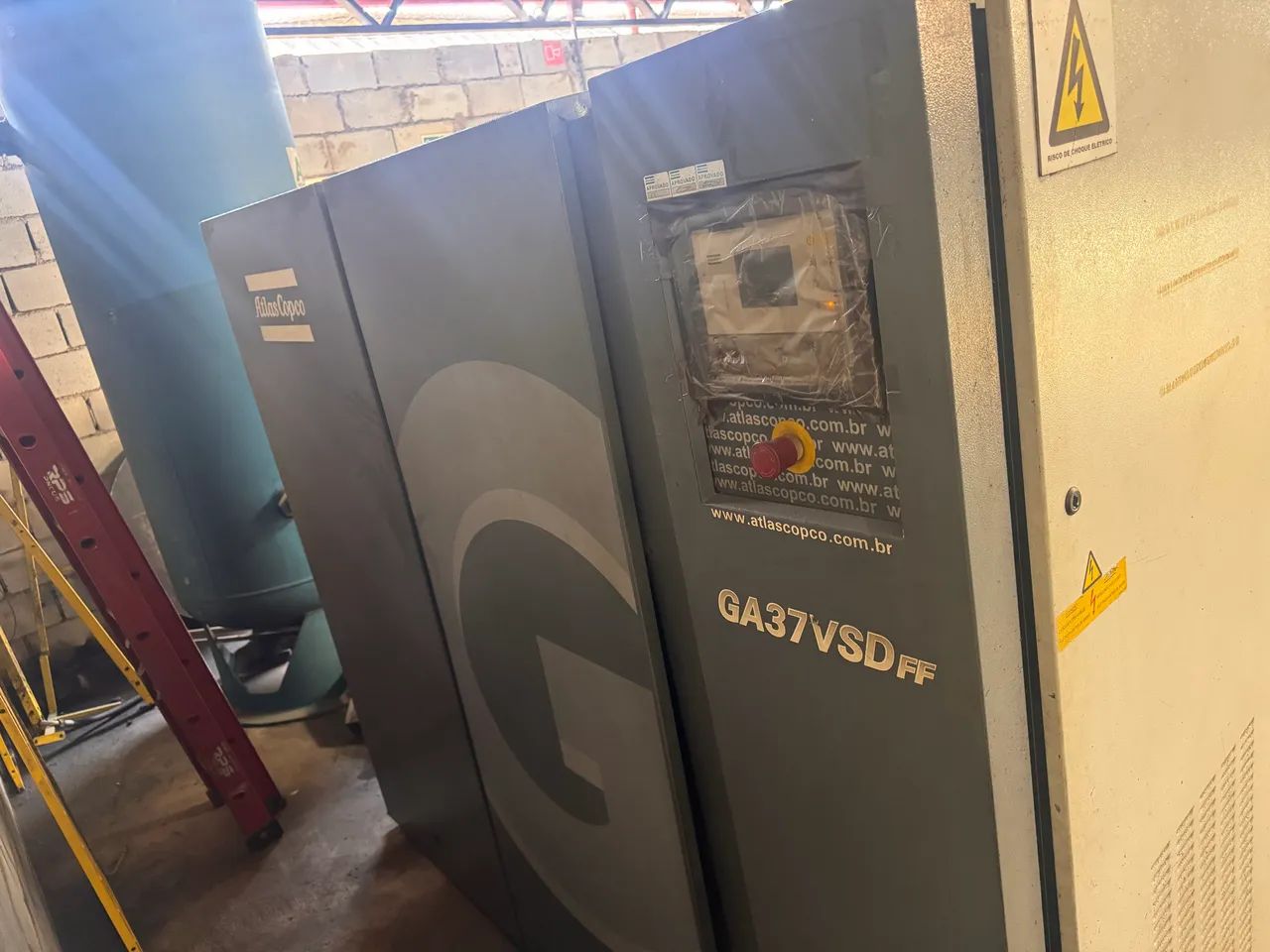 Compressor parafuso Atlas Copco GA37VSD