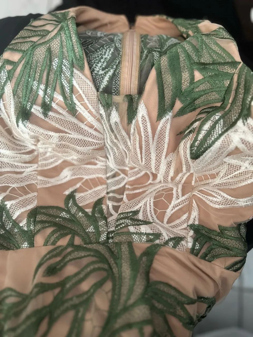 Vestido de formatura verde - Foto 4