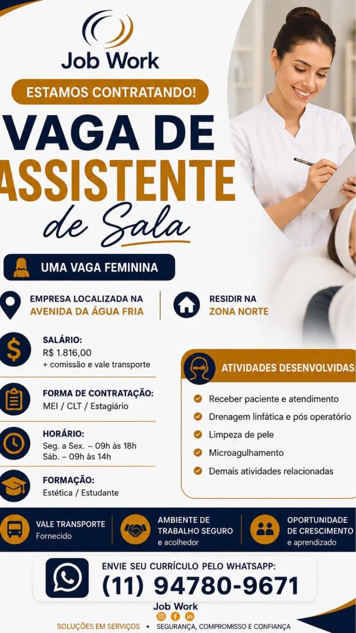 Contrata se  mande currículo no watts * - Foto 3