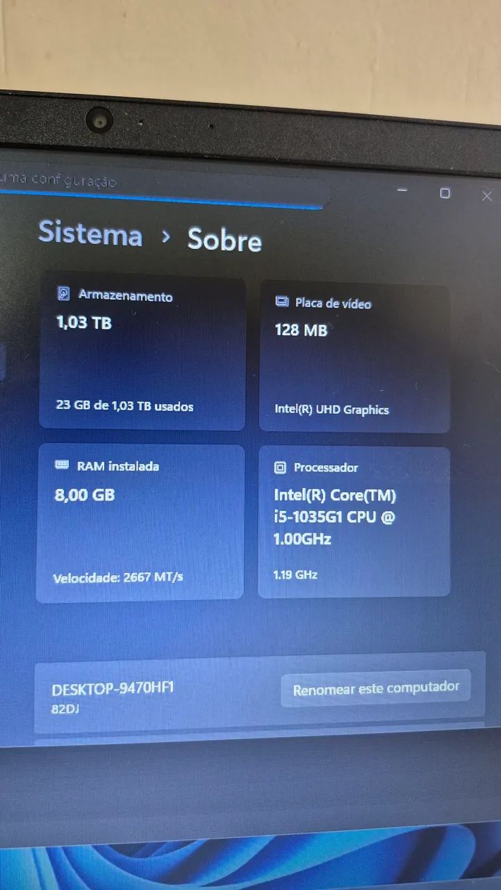 Notebook lenovo ideapad i5 10ª - Foto 4