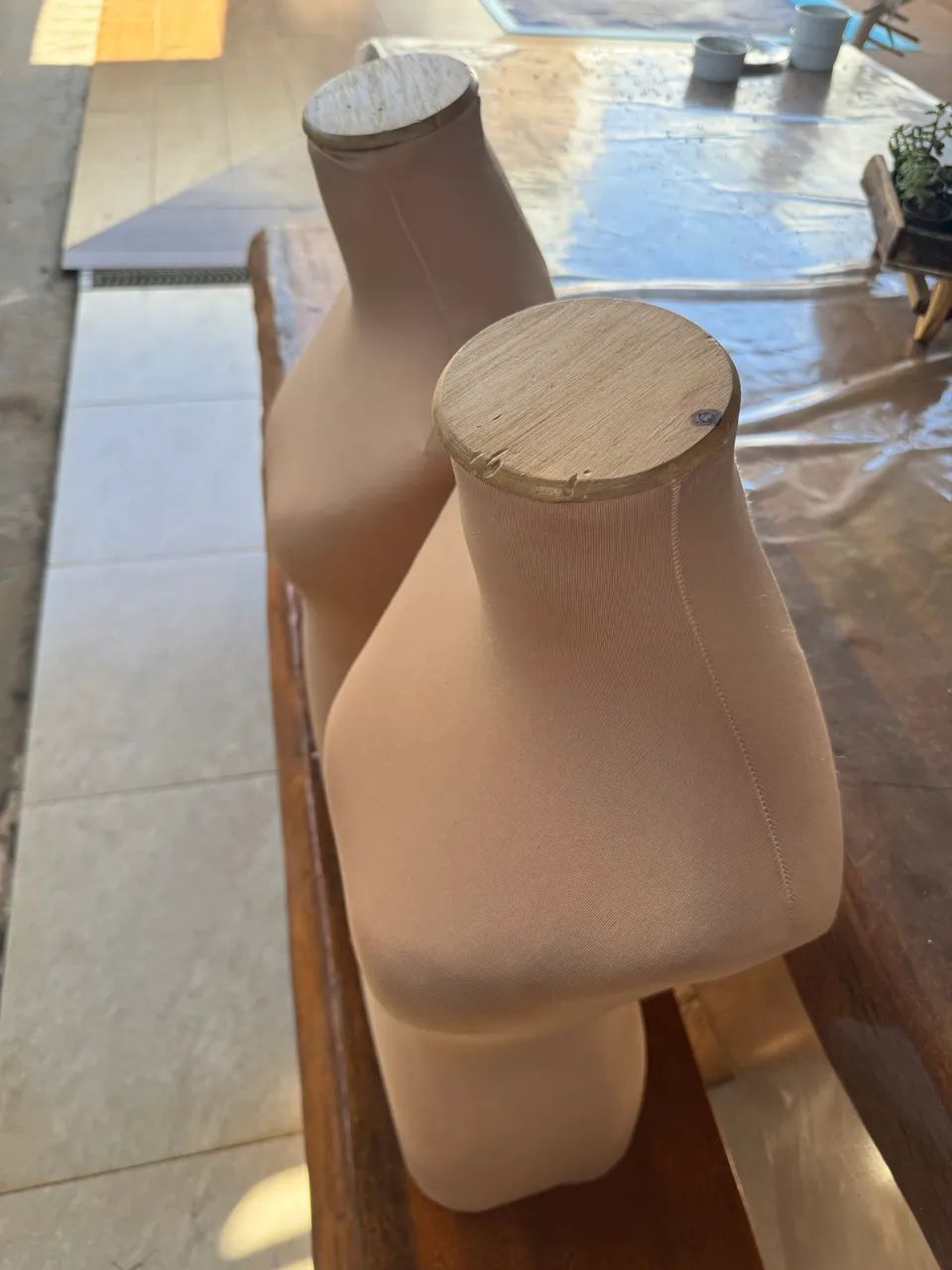 3 Manequins busto look com pedestal  - Foto 3