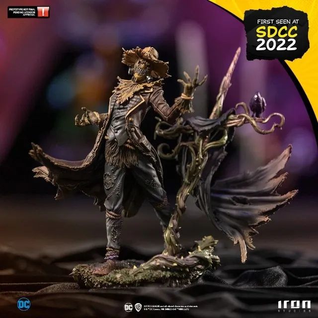Scarecrow (SDCC 2022 Event Exclusive) - DC Comics - Art Scale 1/10 - Iron Studios - Foto 2