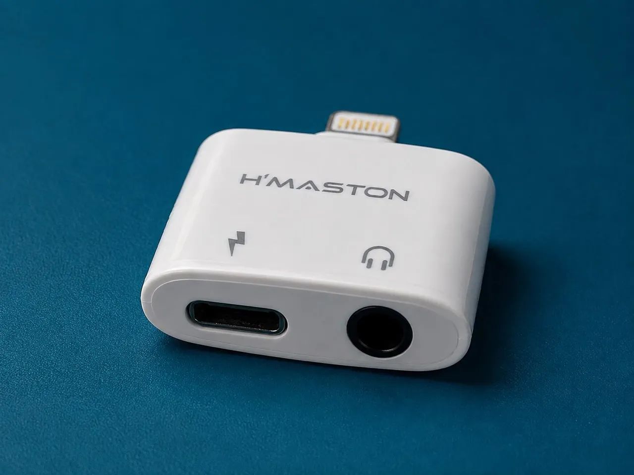 Adaptador Lightning para P2 e Carregador H?Maston HZ-178 - Foto 4