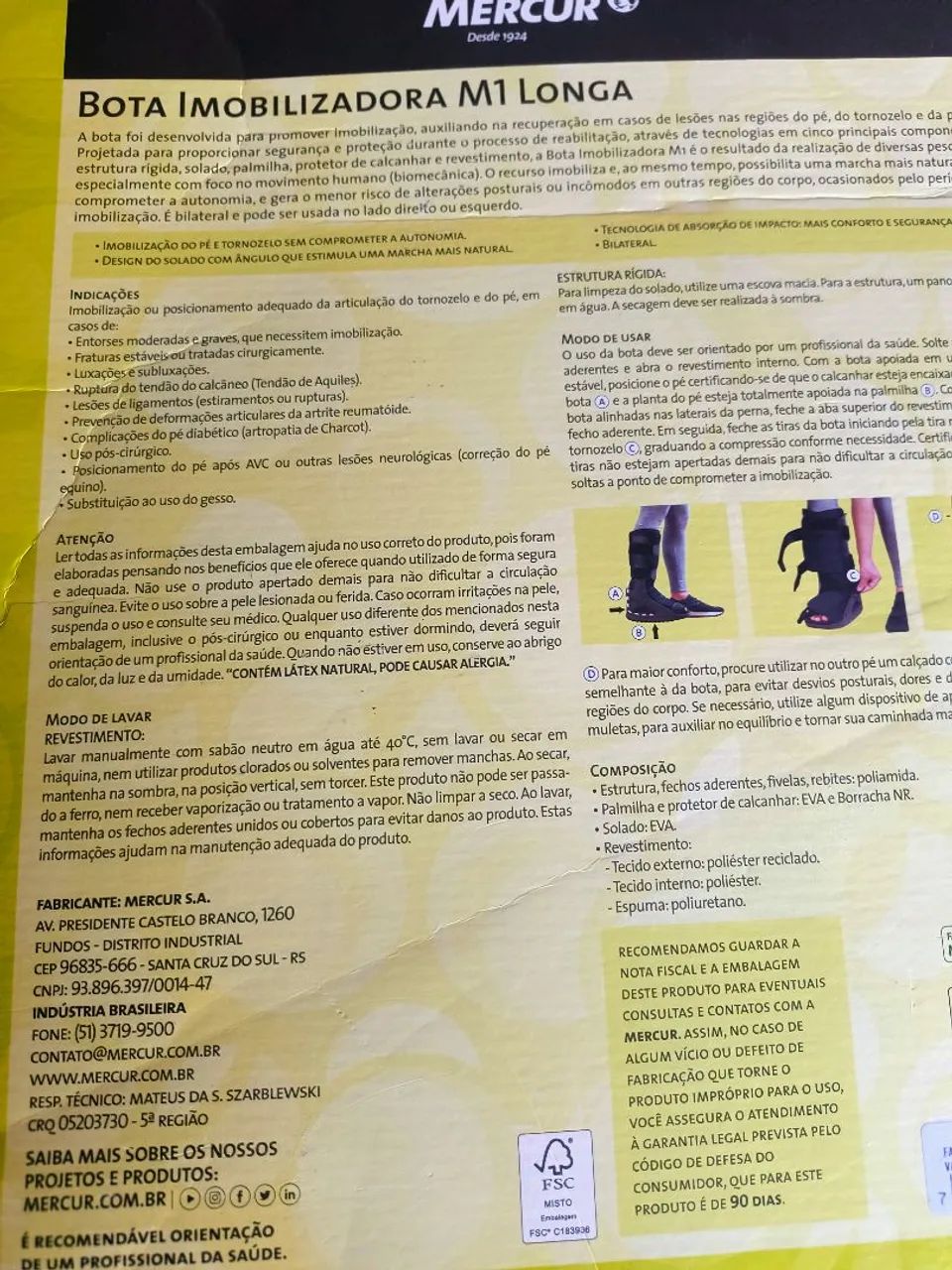 Bota imobilizadora  - Foto 4