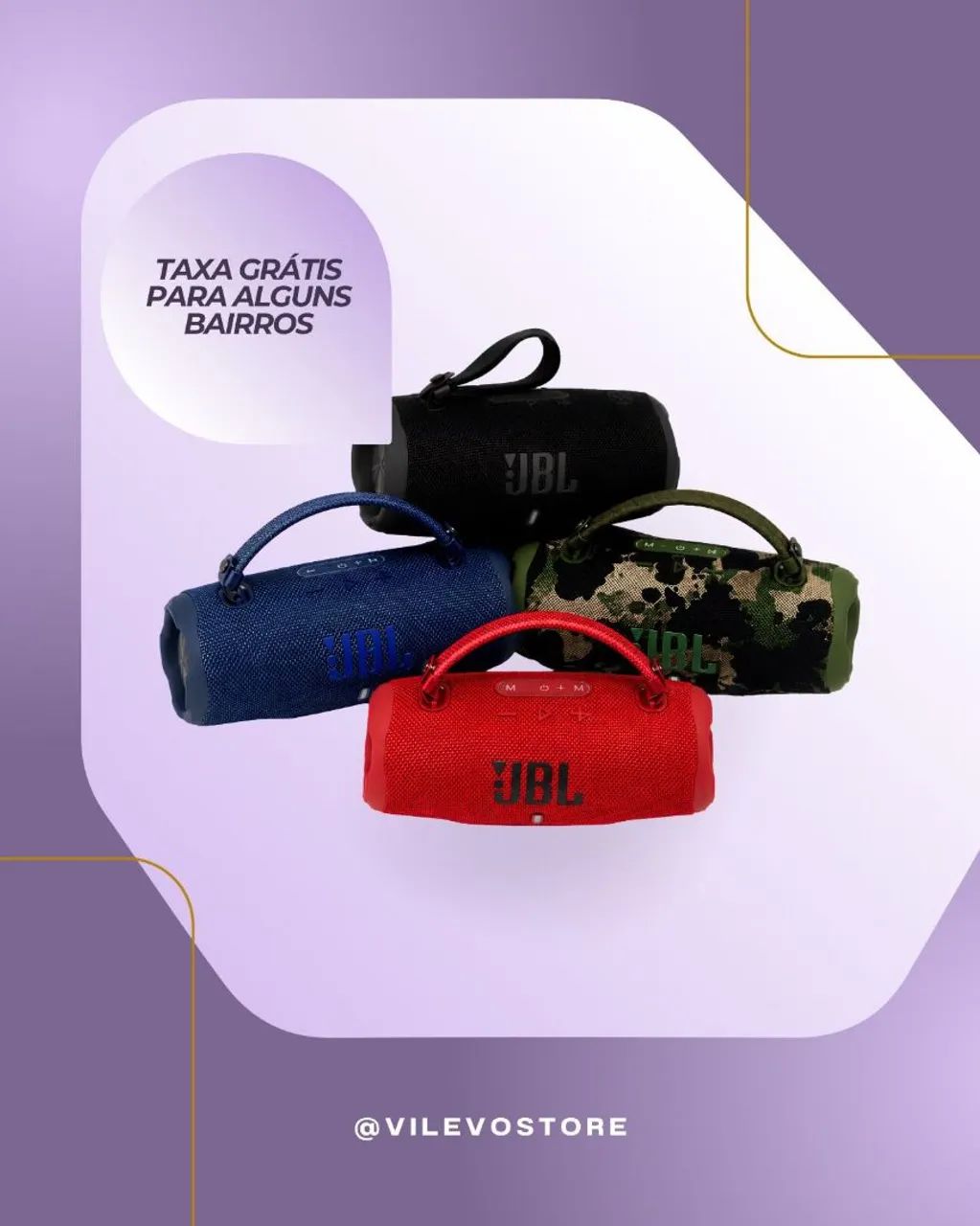 CAIXINHA DE SOM JBL CHARGE6 - Foto 2