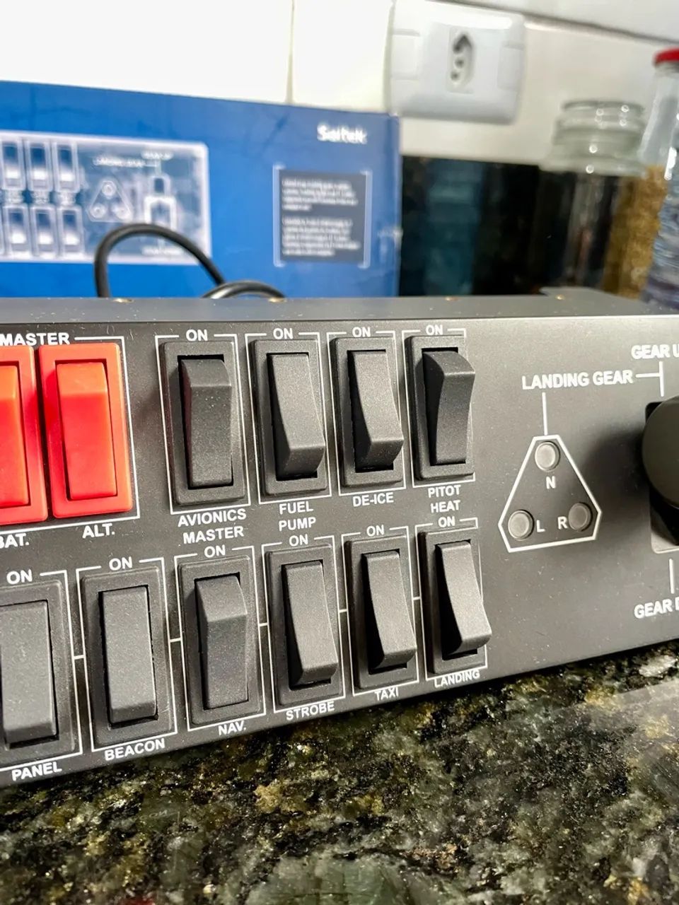Pro Flight Switch Panel - Simulador Logitech/Saitek  - Foto 2