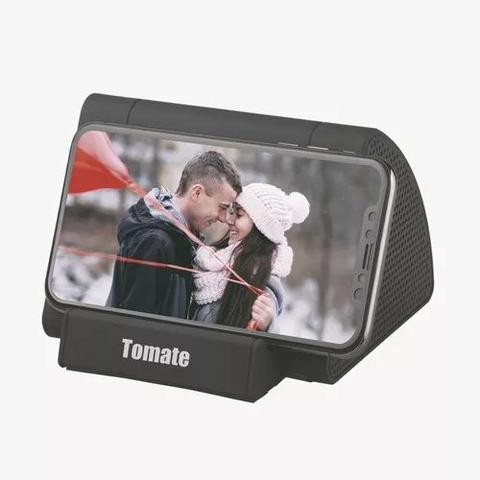 Caixa De Som De Indução Tomate - Para Celular