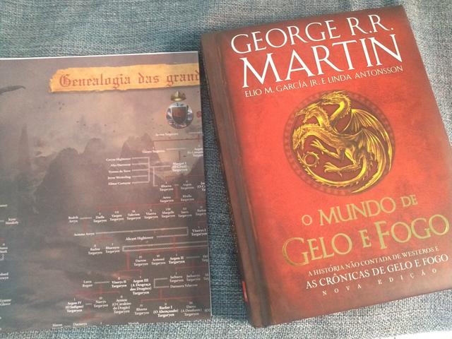 Livro edição especial Game of Thrones