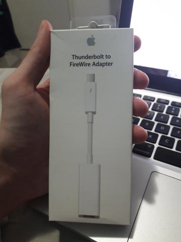adaptador thunderbolt firewire apple