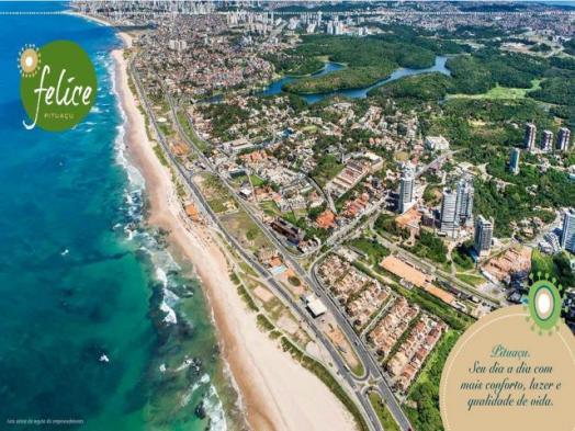 Apartamento Felici Pituaçu 2 quartos 75m² Nascente com linda vista - Foto 12