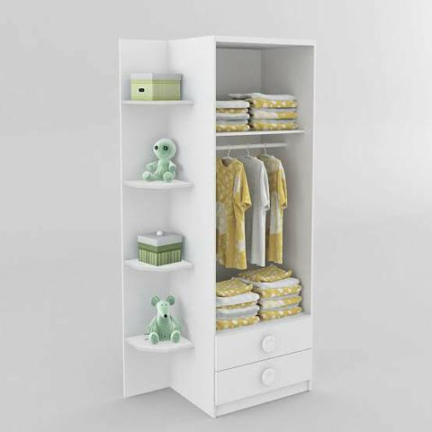 Guarda roupa infantil na caixa novo entrega gratuita - Foto 4