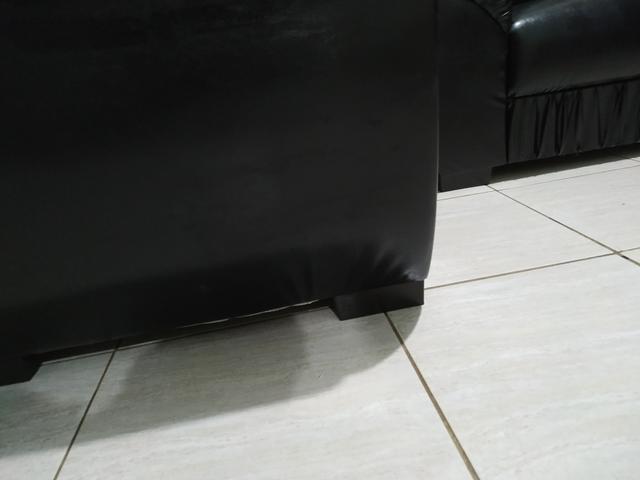 Sofá em couro 2 e 3 lugares - Foto 6