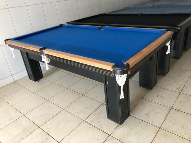 Mesas de bilhar a pronta entrega