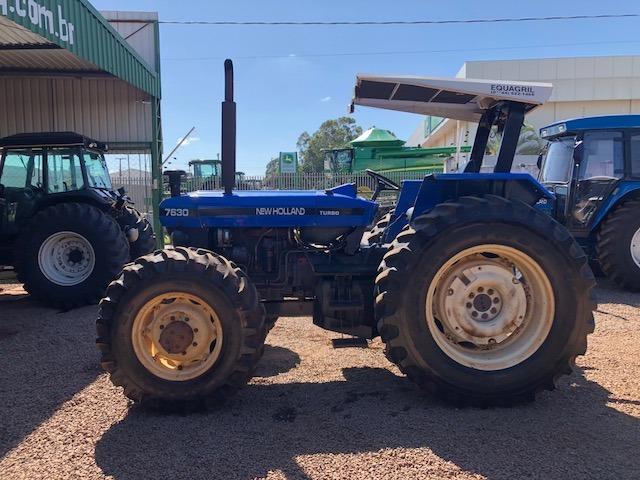 New Holland 7630 4x4 ano 2001 - Foto 6
