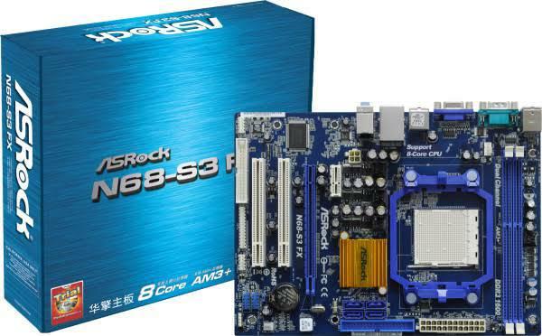 Placa Mãe Asrock N68 Am3 usada