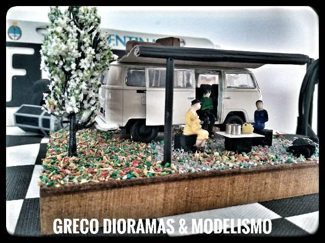 Diorama - "VW Kombi Acampamento"